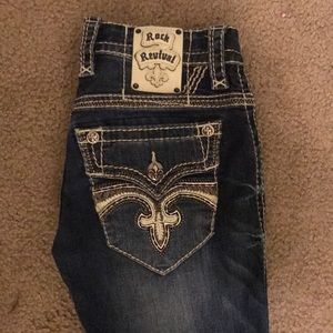 Men Rock Revival Jeans.